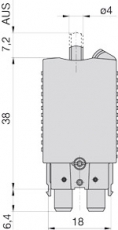 ETA Thermische Schutzschalter / Sicherungsautomat  20A max 28 Volt