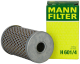 Filtereinsatz H601/4 Mann & Hummel passend für BMW, Fiat, MB Trac, Mercedes-Benz Atego Unimog, MAN TGL , TGA, F2000, Iveco, Deutz-Fahr